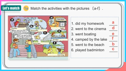 Unit 12 Section A1a-2d 课件+音视频（新目标七年级下册Unit 12 What