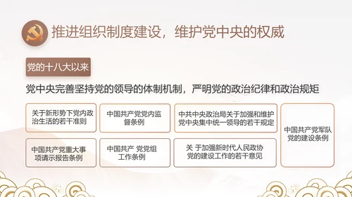 纪检监察党风廉政年终报告动态PPT