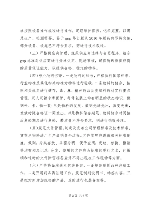 食品药品专项整治工作实施方案 (2).docx