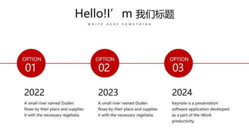 红色简约医疗医学动态PPT