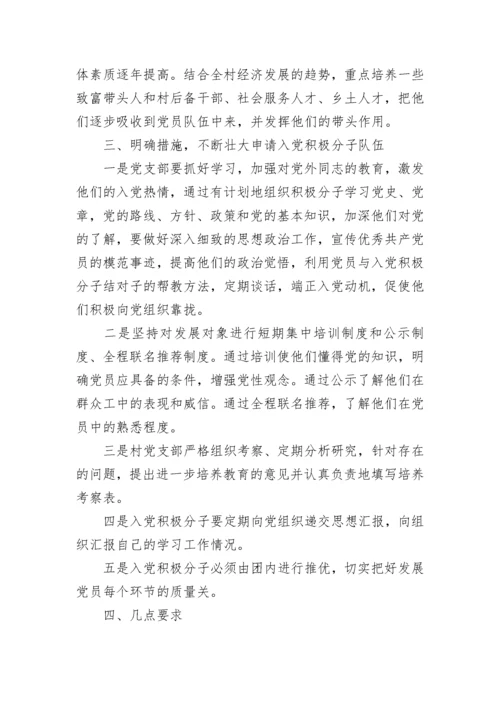 党员发展计划.docx