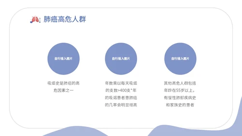 插画形状风医疗医院医生护士肺结节科普宣教培训模板健康宣教