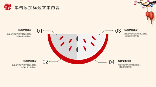 美味中国传统美食文化饮食餐饮PPT模板