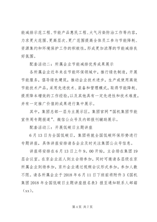 集团XX年节能宣传周活动实施方案.docx