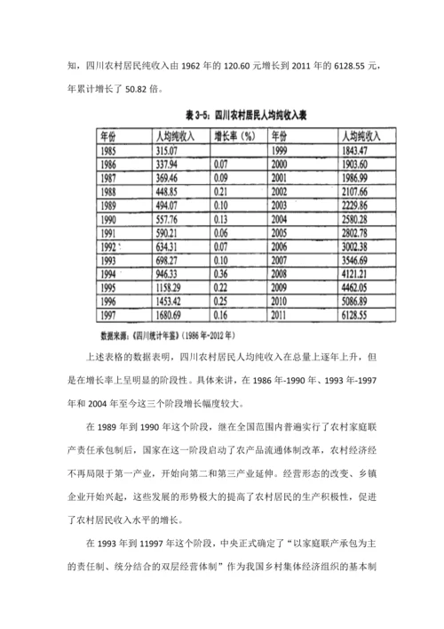 信息检索课程论文(四川农村金融发展与经济增长的关系研究).docx
