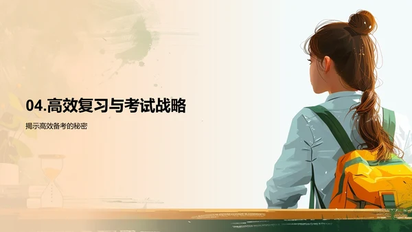 高一学习技巧分享PPT模板