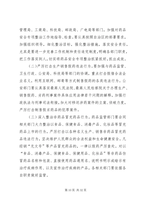 药品安全专项整治工作实施方案 (2).docx