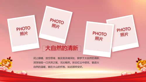 党支部党员风采展示年年终总结PPT