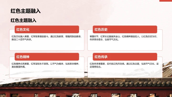 二十四节气寒露PPT模板