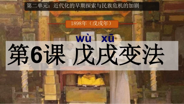 第6课 戊戌变法—2024-2025学年八上历史课件（统编版）