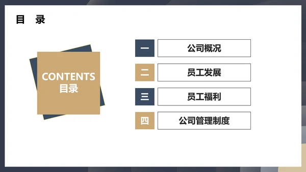 黑色商务风圆形几何企业职场培训PPT模板