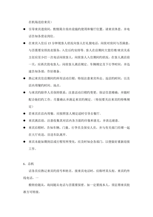 假日连锁酒店贵宾接待程序简介.docx