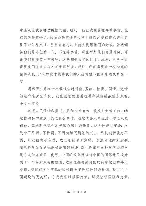 相约十八大,青春献给党.docx