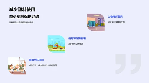 环保行动与可持续教育PPT模板