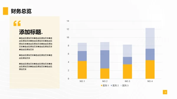 黄黑色商务风通用行业年终总结PPT模板