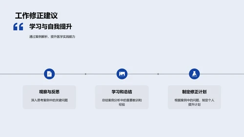 病例教学讲解PPT模板