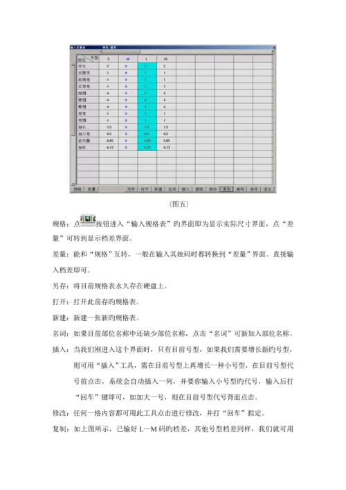 服装CAD打板系统培训标准手册.docx