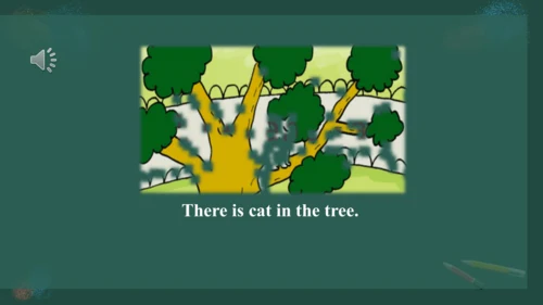 一下Module7 Period 1 There is a cat in the tree 课件(共