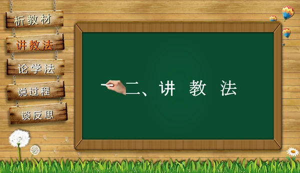 黑板风教师课件PPT模板