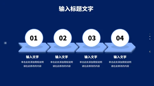 商务风个人年终总结述职报告PPT模板