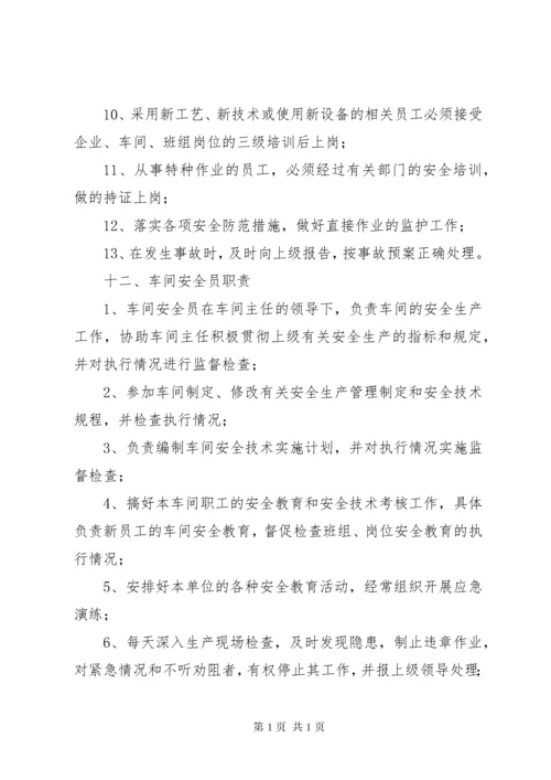 安全三项制度之安全生产责任制 (4).docx