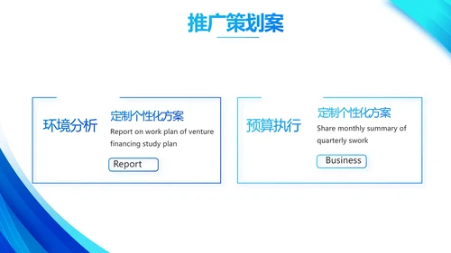 蓝色大气企业培训工作总结动态PPT模板