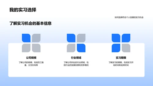 实习经验教育报告PPT模板