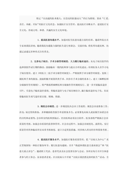 医院文化建设专题方案.docx