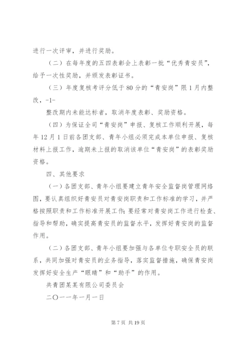 青年安全监督岗人员管理办法标准.docx