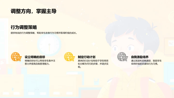 塑造良好行为习惯PPT模板