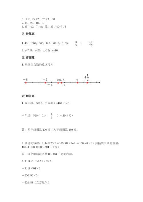 北京版六年级下册期末真题卷【黄金题型】.docx