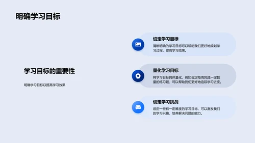 五年级学习引导PPT模板