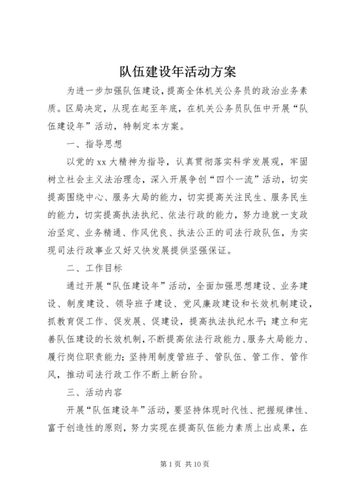 队伍建设年活动方案.docx