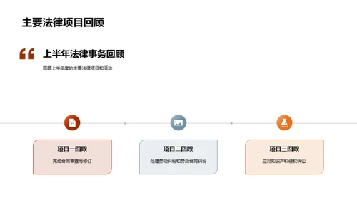 法律风险半年总结