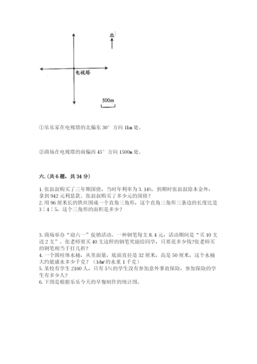 青岛版数学小升初模拟试卷（全优）.docx