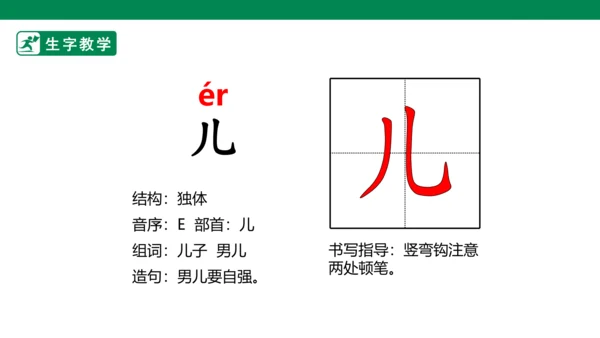 2.小小的船 生字动画课件
