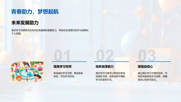 构建高效学习习惯PPT模板