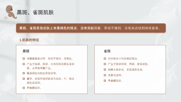 高级灰和棕色简约实拍风美容护肤美容知识培训PPT