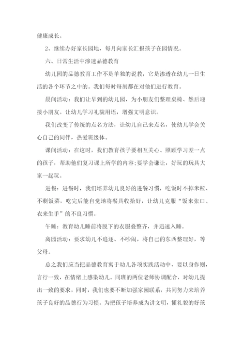 大班教师教学工作计划(精选7篇).docx