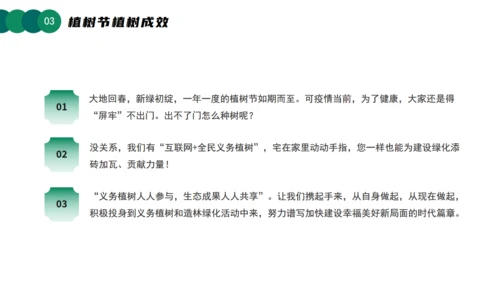 3月12日植树节知识介绍主题活动班会课件通用PPT模板