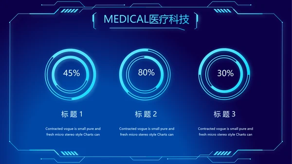 智慧数字医院医疗科技信息化建设工作总结报告计划动态PPT模板
