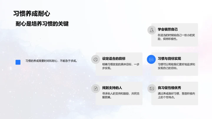 习惯养成及实践