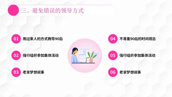 插画风团队管理如何带好团队管理者的有效沟通PPT