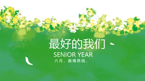 致青春毕业季青春毕业纪念册PPT