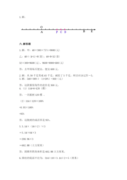 汕头市小升初数学测试卷及一套参考答案.docx