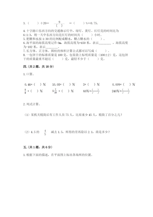 海南省【小升初】2023年小升初数学试卷（研优卷）.docx