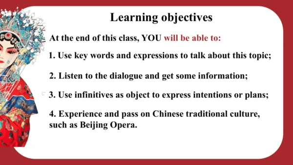 Module 5  Unit 1 I wanted to see the Beijing Opera