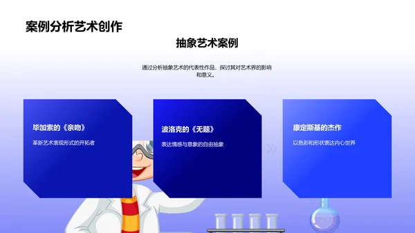 艺术史教学导览PPT模板