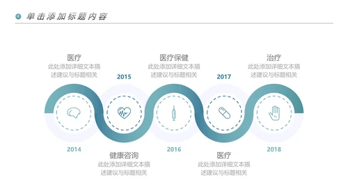 精美医生医疗医学类通用医院宣传PPT模板