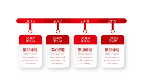红色不忘初心党政主题党政通用PPT动态模板